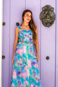 TOP RUFFLE COLOR DANCER