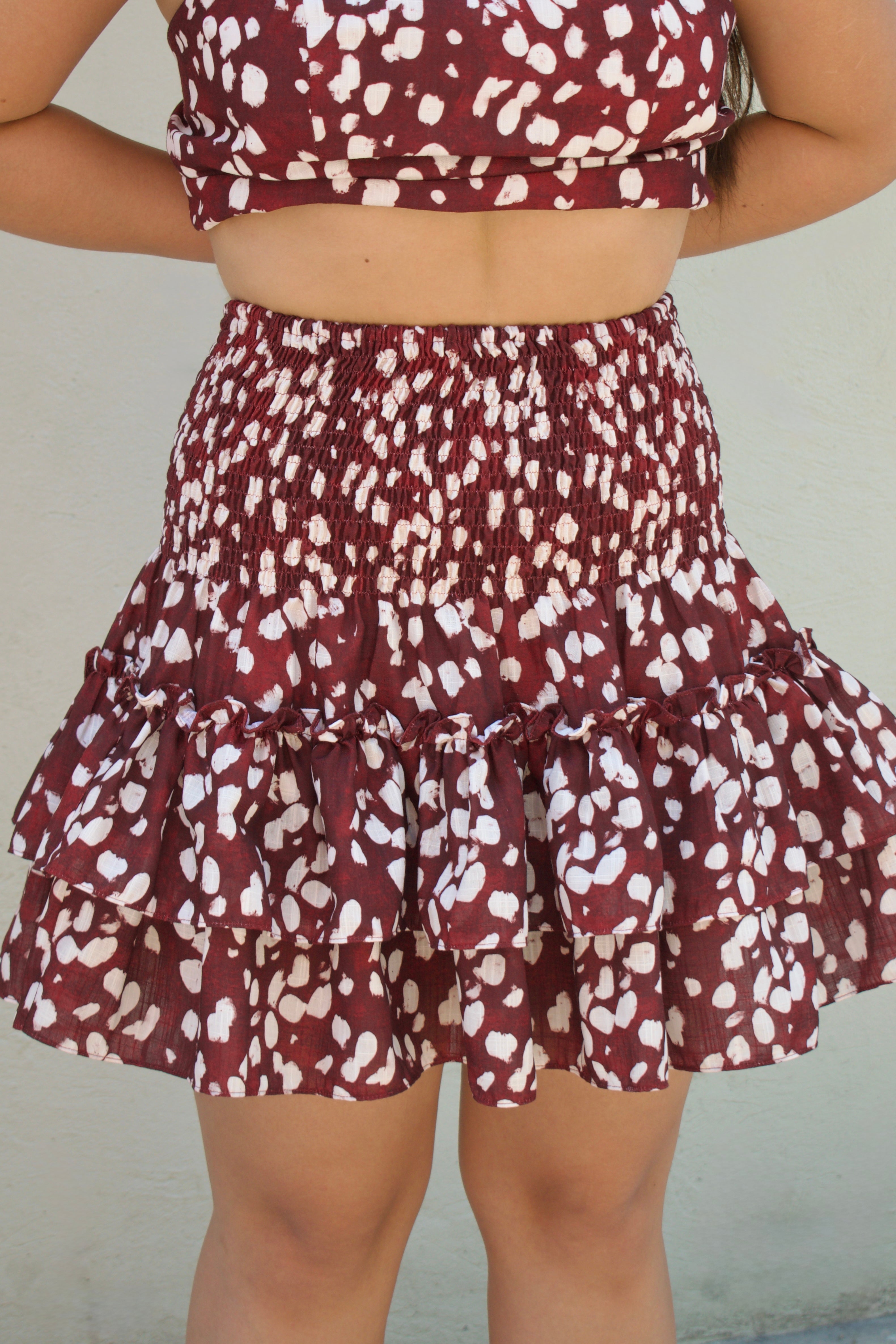 FALDA WAFFLE MISS BAMBI