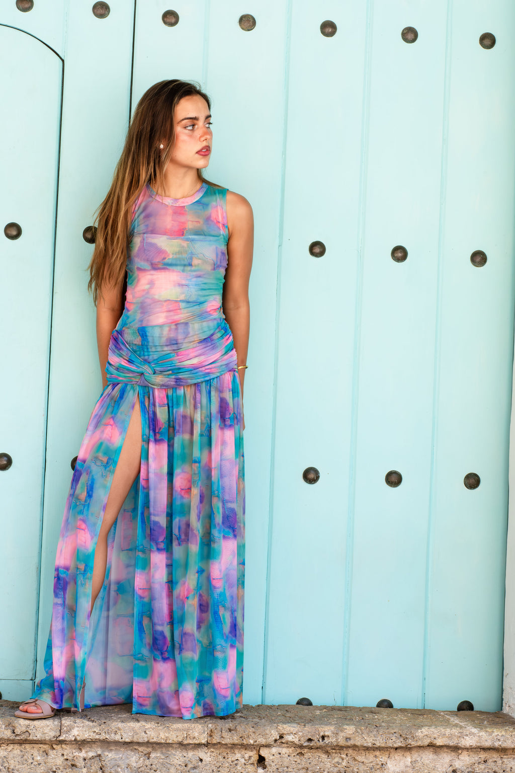 FALDA MESH COLOR DANCER